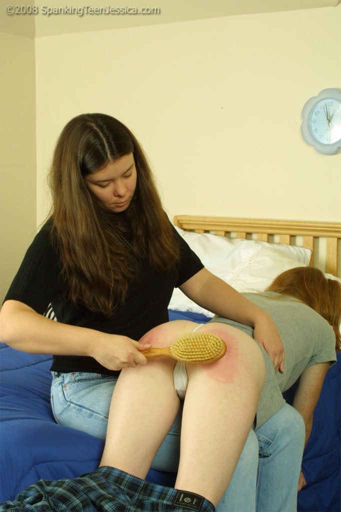 Spanking With A Hairbrush