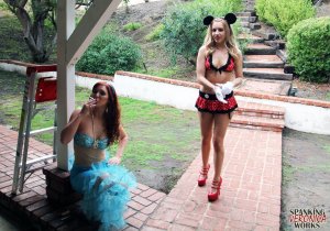 Spanking Veronica Works - Lexi Belle At Adventure Land - image 17