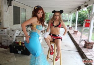 Spanking Veronica Works - Lexi Belle At Adventure Land - image 12