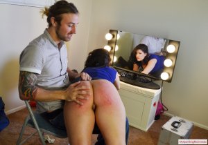 My Spanking Roommate - Plumber Collects Kay's Iou - image 11