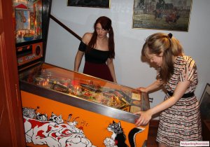 My Spanking Roommate - Missy Rhodes Gets Spanked Over Pinball Machine - image 14