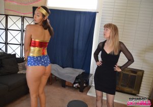 Spanked Call Girls - Bella Rolland Gets A Halloween Spanking - image 4