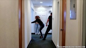 Real Spankings - Partners In Crime Paddled Together (part 2 Of 2) - image 11