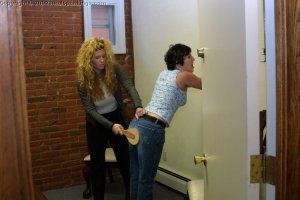 Real Spankings - Tess's Office Punishment - image 1