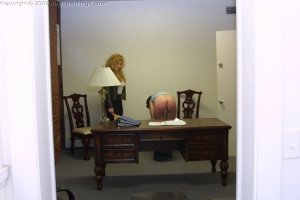 Real Spankings - Tess's Office Punishment - image 12