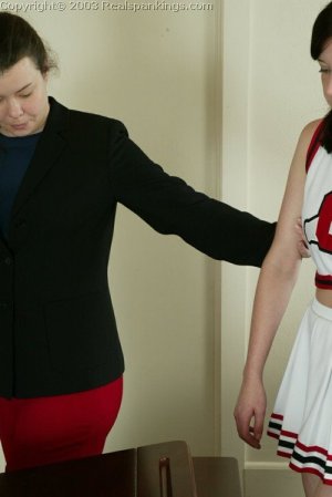 Real Spankings - Donna's Cheerleader Punishment - image 16