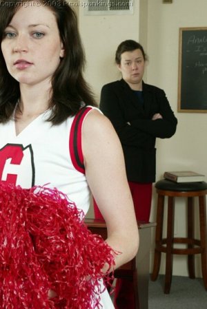 Real Spankings - Donna's Cheerleader Punishment - image 13