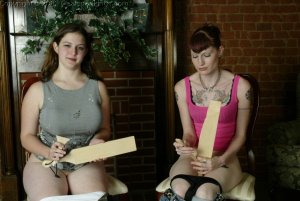 Real Spankings - Lori And Holly - School Swats - image 3