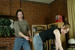Real Spankings - Donna Strapped For Taking The Car - image 14