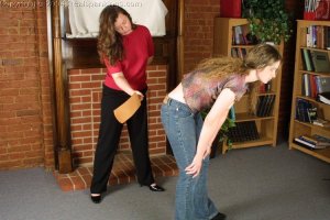 Real Spankings - Rachel's Bare Breasted Spanking - image 6