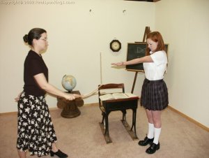 Real Spankings - Rs Institute Dorm Punishments Week 7: The Dorm Mom Visits Study Hall - image 11