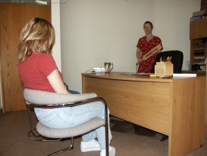 Real Spankings - Rs Institute Office Punishments Week 5 - Mel And Tif Are Paddled - image 3