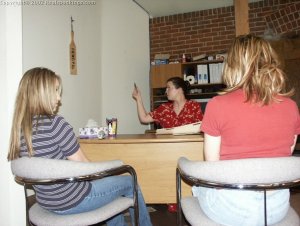 Real Spankings - Rs Institute Office Punishments Week 5 - Mel And Tif Are Paddled - image 15