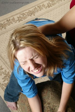 Real Spankings - Courtney Is Spanked To Tears For Her Messy Behavior - image 12