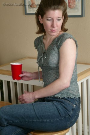 Real Spankings - Kathy Earns A Spanking For Her Irresponsibility - image 11