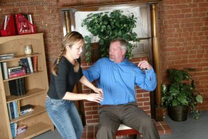Real Spankings - Cindy Smarts Off To Mr. Daniels - image 3