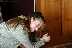 Real Spankings - Cindy's Office Caning - image 14