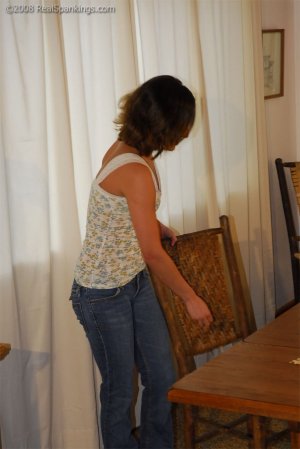 Real Spankings - Raquel Awaits Her Punishment - image 2