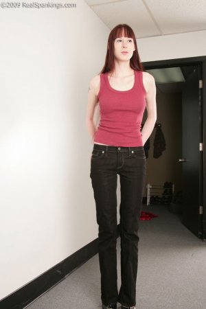 Real Spankings - Bare Breasted Teen Spanking: Lila - image 9