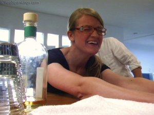 Real Spankings - Ivy Caught Sneaking Alcohol - image 12
