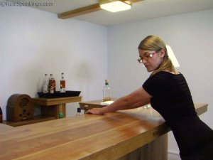 Real Spankings - Ivy Caught Sneaking Alcohol - image 1