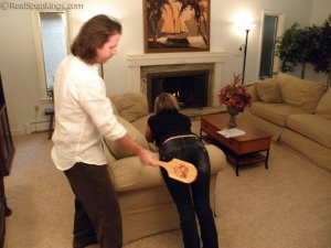 Real Spankings - Riley Spanked For Too Many Texts - image 2