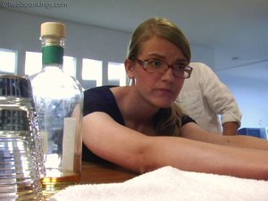 Real Spankings - Ivy Caught Sneaking Alcohol - image 7
