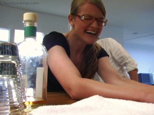 Real Spankings - Ivy Caught Sneaking Alcohol - image 5