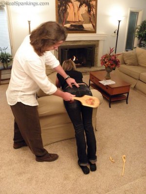 Real Spankings - Riley Spanked For Too Many Texts - image 12