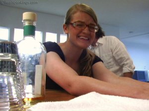 Real Spankings - Ivy Caught Sneaking Alcohol - image 11