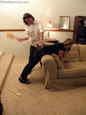 Real Spankings - Riley Spanked For Too Many Texts - image 15