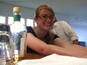 Real Spankings - Ivy Caught Sneaking Alcohol - image 15