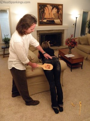 Real Spankings - Riley Spanked For Too Many Texts - image 7