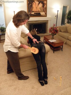 Real Spankings - Riley Spanked For Too Many Texts - image 16