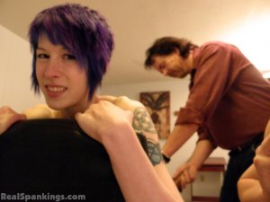 Real Spankings - Two Girl Exposed Spanking (part 1 Of 2) - image 10