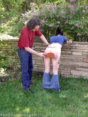 Real Spankings - Jade And Riley Spanked Outdoors (part 1 Of 2) - image 18