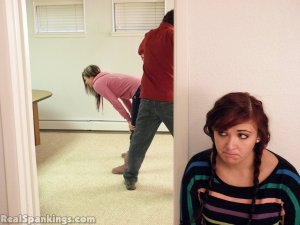 Real Spankings - Riley And Frankie Paddled In School (part 1 Of 2) - image 1