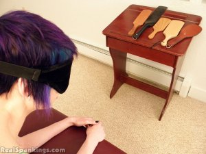 Real Spankings - Lila Plays The Spanking Game (part 1 Of 2) - image 1