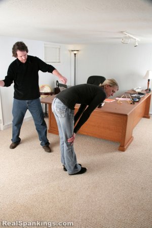 Real Spankings - Lila And Monica Caned By The Principal (part 1 Of 2) - image 12