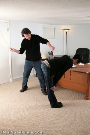 Real Spankings - Lila And Monica Caned By The Principal (part 2 Of 2) - image 11