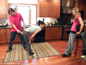 Real Spankings - Samantha's Witnessed Strapping - image 3