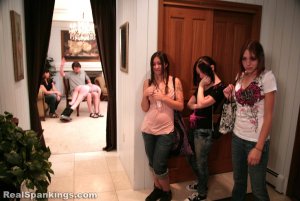 Real Spankings - Allison Spanked Before Going Out - image 4