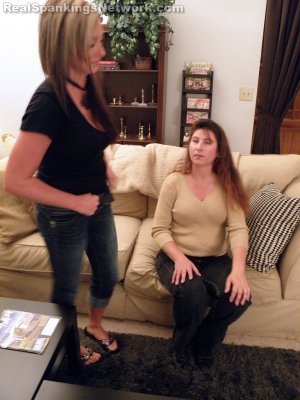 Real Spankings - Riley Spanked For Coming Home Late With A Bad Attitude (part 1 Of 2) - image 2
