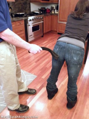 Real Spankings - Kristy Is Spanked With The Belt - image 15