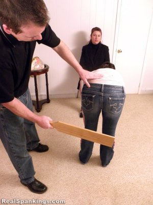 Real Spankings - Paddled In Front Of Witness (part 2 Of 2) - image 11