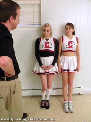 Real Spankings - Cheerleaders Paddled (part 1 Of 2) - image 12