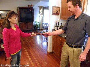 Real Spankings - Kristy's Punishment Continues - image 8