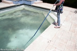 Real Spankings - Lauren: Strapped By The Pool - image 18
