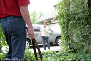 Real Spankings - Victoria: Hard Belt Strapping - image 1
