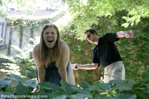 Real Spankings - Alex Gets A Whuppin Outside - image 6